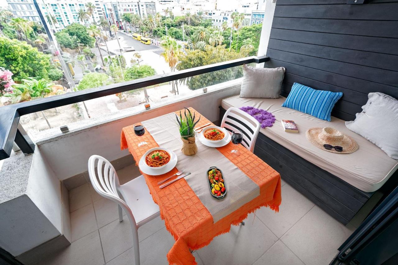 Estudio Con Terraza Vista Mar Лас-Пальмас-де-Гран-Канария Экстерьер фото