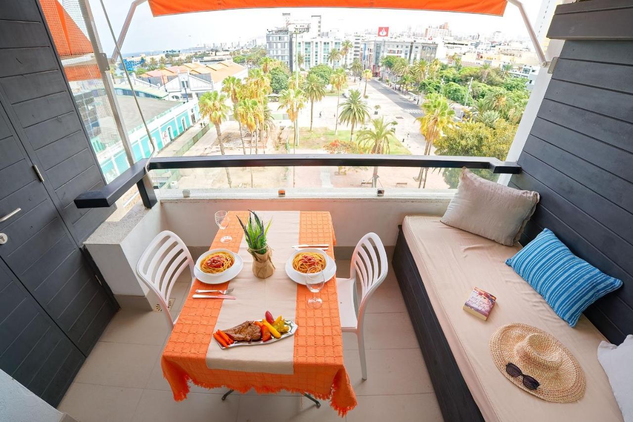 Estudio Con Terraza Vista Mar Лас-Пальмас-де-Гран-Канария Экстерьер фото