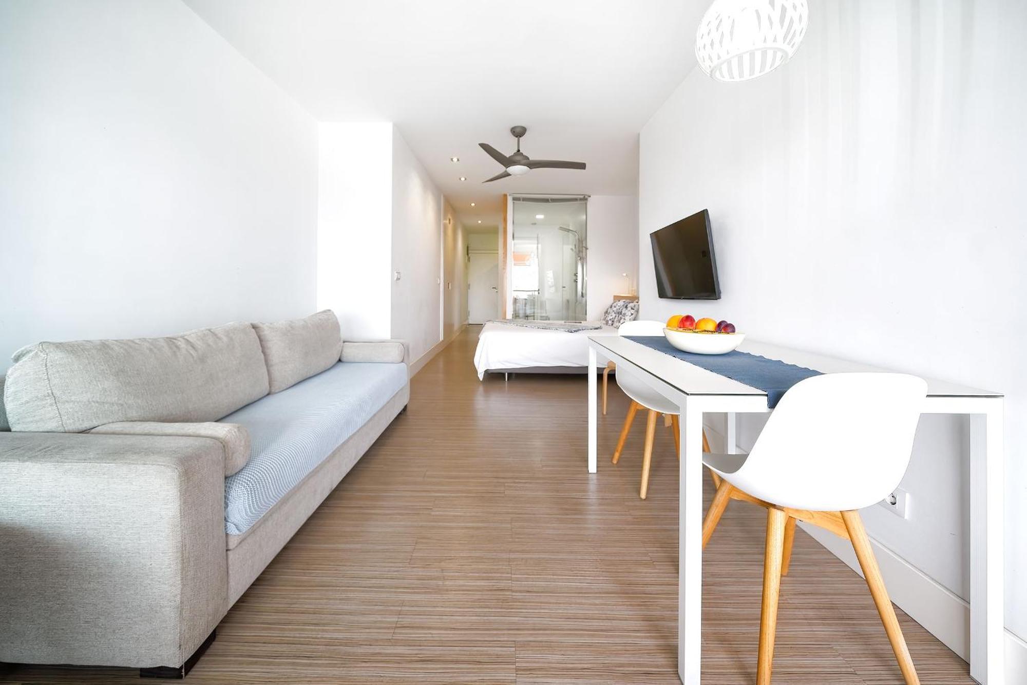 Estudio Con Terraza Vista Mar Лас-Пальмас-де-Гран-Канария Экстерьер фото